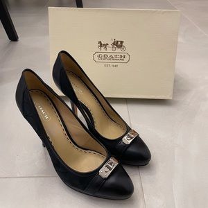 RARE Coach Monogram Pumps